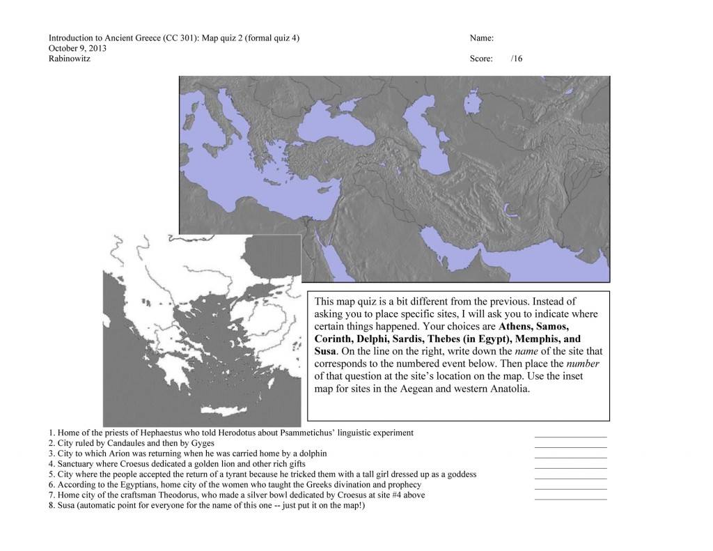 Reading Herodotus spatially in the undergraduate classroom, Part I | Hestia